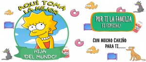 Aquí toman los Simpsons - Hija Lisa