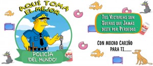 Aquí toman los Simpsons - Policia 3