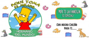 Aquí toman los Simpsons - Hermano Bart