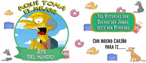 Aquí toman los Simpsons - Jefe