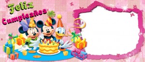 Feliz Cumpleaños Mickey y Donald