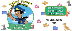 Aquí toman los Simpsons - Policia 2