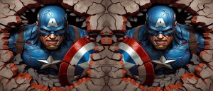 Capitan America 3D