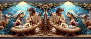 Navidad - Pesebre 3d - Nacimiento de Jesús