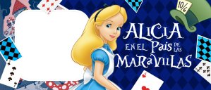 Alicia en el país de las Maravillas, con foto
