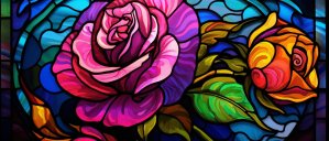 Rosas Vitrales