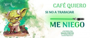 Café quiero si no trabajar me niego