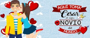 Aquí toma el mejor novio del mundo