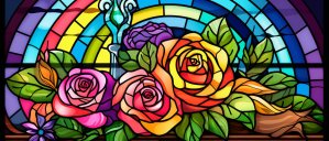 Rosas Vitral