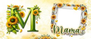 Mamá Feliz Día, Tazas con Nombre incial M
