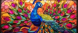 Pavo real Colorido