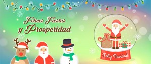 Felices Fiestas y prosperidad