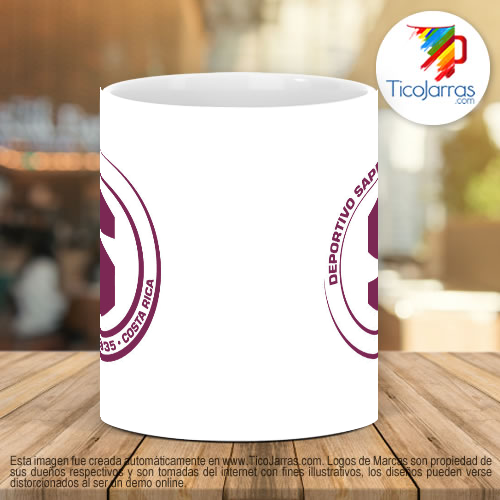 Tazas Personalizadas Taza de Saprissa, con escudos