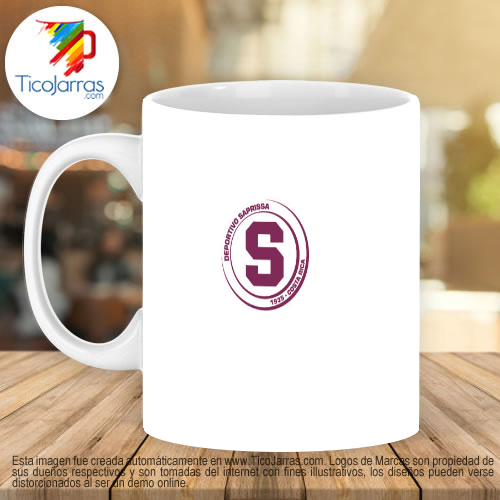 Jarras Personalizadas Taza de Saprissa