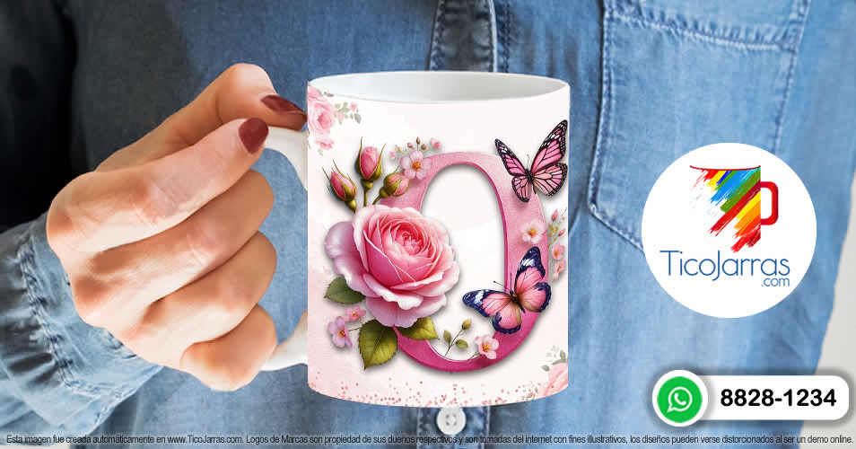 Artículos Personalizados Te amo Mamá, Feliz Día Letra O