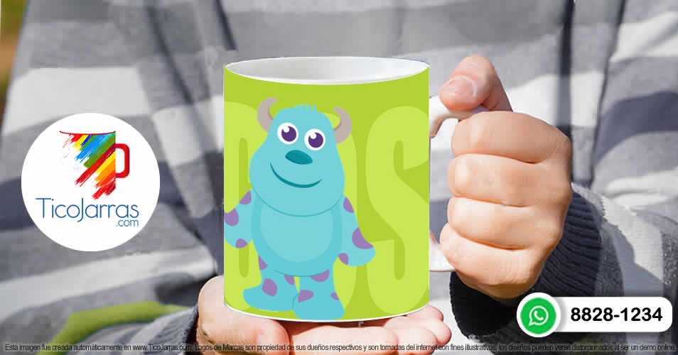 Tazas Personalizadas en Costa Rica AMIGOS - Monster INC