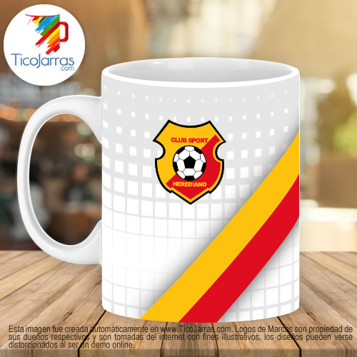 Jarras Personalizadas Taza del Team Herediano