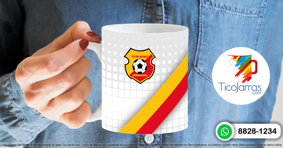 Artículos Personalizados Taza del Team Herediano