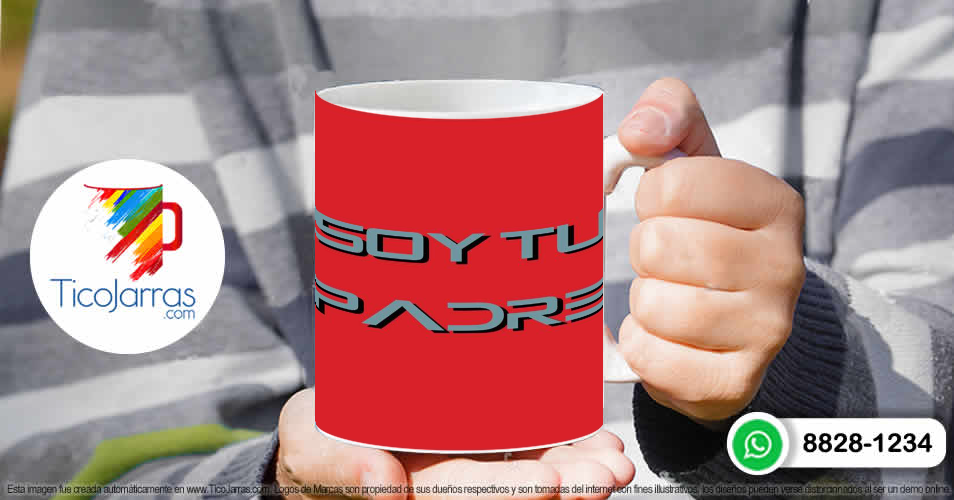 Tazas Personalizadas en Costa Rica Soy tu Padre Star Wars