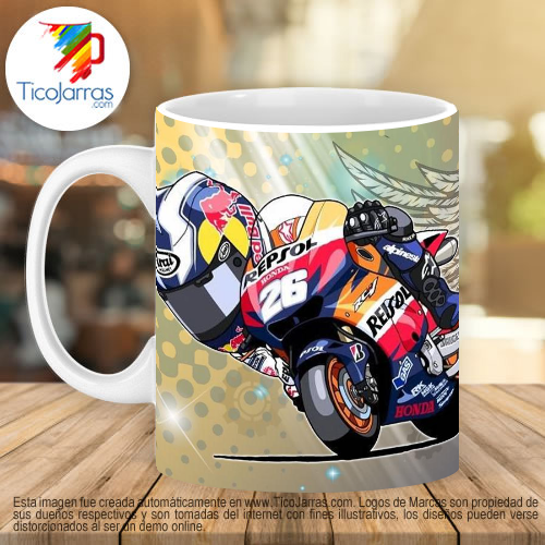 Jarras Personalizadas Feliz Día  Biker