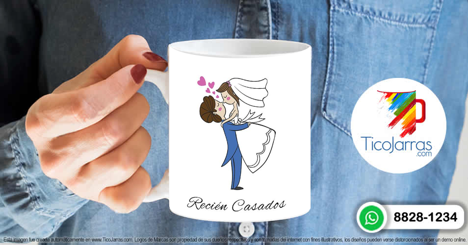 Artículos Personalizados Recién Casados con iniciales personalizadas