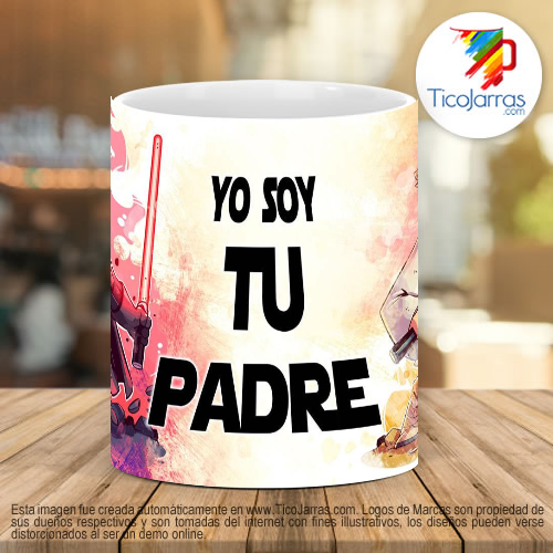 Tazas Personalizadas Yo soy tu padre