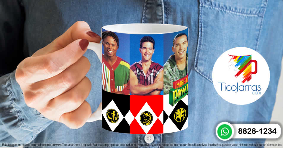 Artículos Personalizados Power Rangers