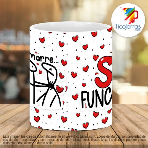 Tazas Personalizadas El amarre... Si funcionó