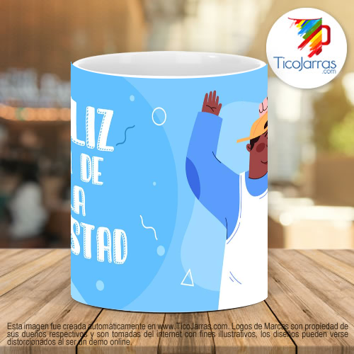 Tazas Personalizadas Feliz dia de la Amistad