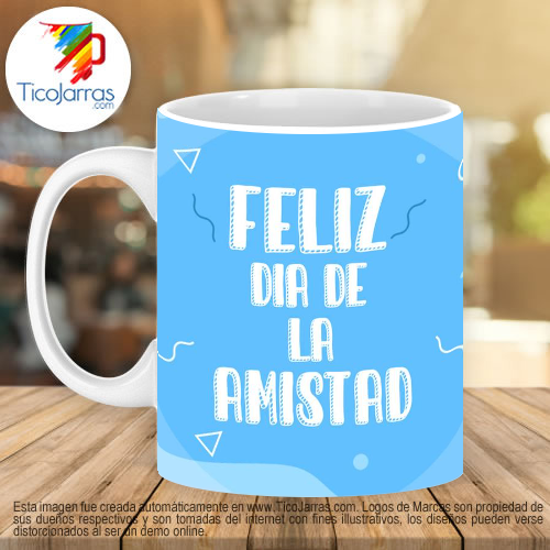 Jarras Personalizadas Feliz dia de la Amistad