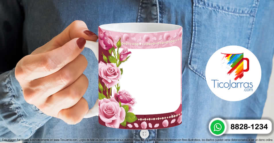 Artículos Personalizados Te amo Mamá, incluye foto