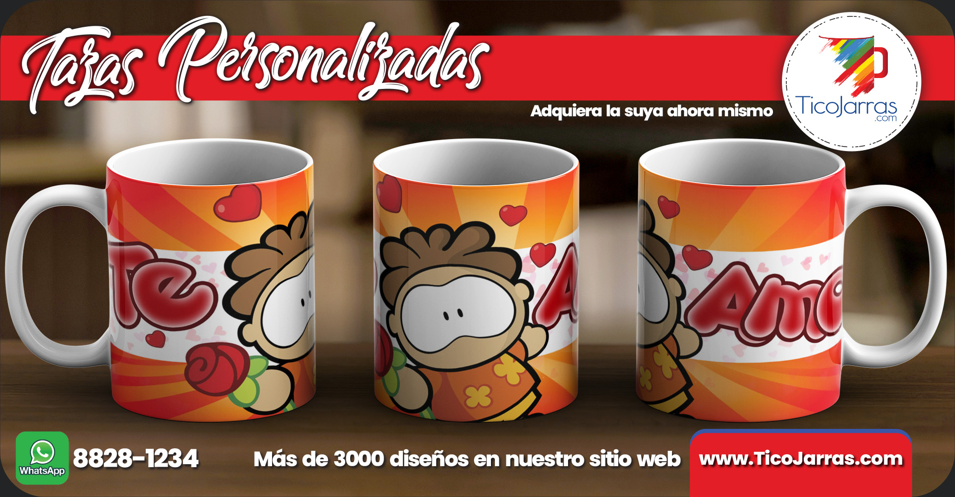 Tazas Personalizadas Te amo