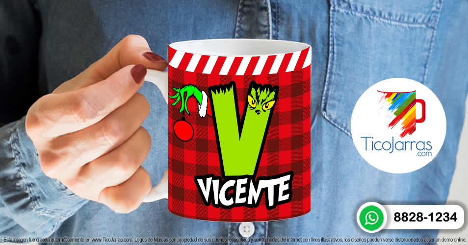 Grinch para nombre con V - imagen 6