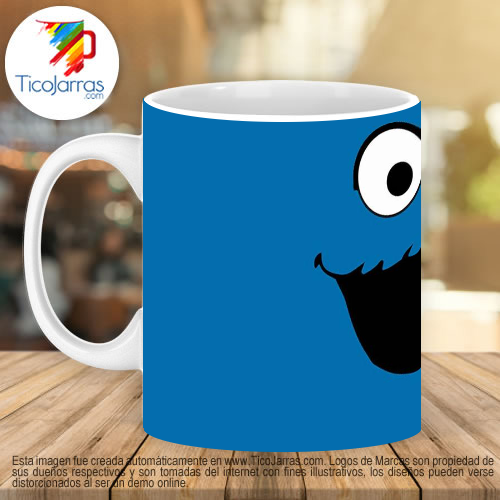 Jarras Personalizadas Cookie Monster