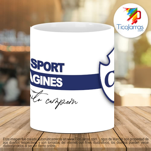 Tazas Personalizadas Cartaguito Campeón Taza del Cartaginés