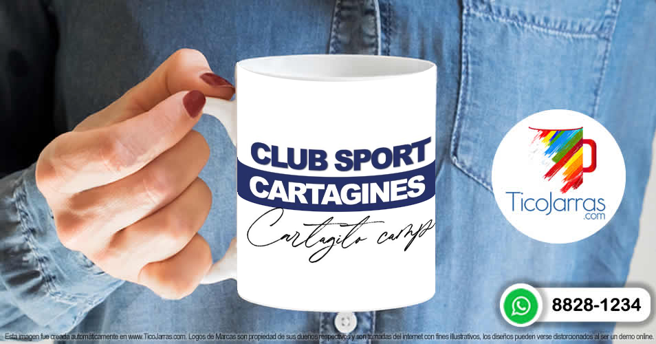 Artículos Personalizados Cartaguito Campeón Taza del Cartaginés