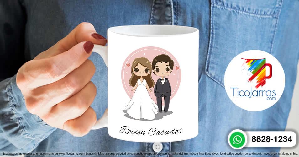 Artículos Personalizados Recién Casados con iniciales personalizadas