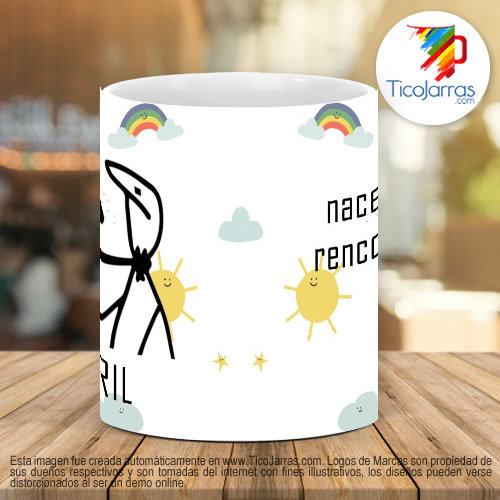 Tazas Personalizadas Abril
