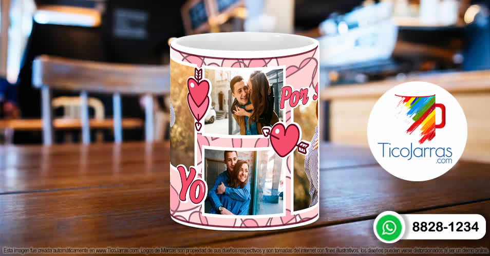 Tazas Personalizadas en Costa Rica Tu y yo por siempre