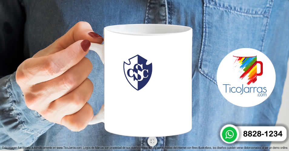 Artículos Personalizados Taza del Cartaginés, escudo pequeño