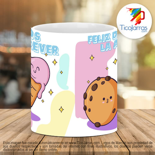 Tazas Personalizadas Friends Forever
