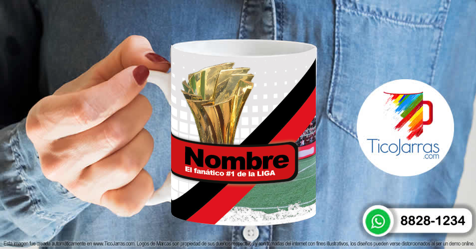 Artículos Personalizados Tazas de la Liga personalizada